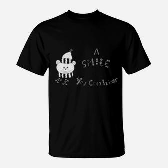 A Smile Is The Prettiest Thing You Can Wear T-Shirt - Monsterry CA