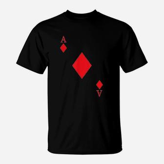 Ace Of Diamonds T-Shirt | Crazezy CA