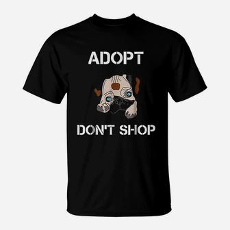 Adopt Dont Shop Pet Rescue Adoption T-Shirt - Thegiftio UK