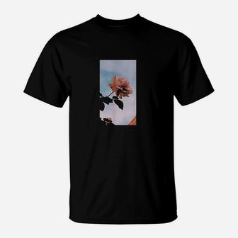 Aesthetic Flowers Aesthetic Retro Stylish Flower Aesthetic T-Shirt | Crazezy AU