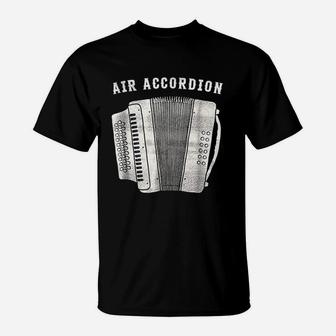 Air Accordion Musician T-Shirt | Crazezy