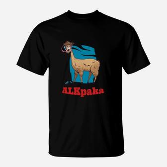 Alpaka Lustiges Wortspiel T-Shirt, Alpaka Fans Humor Tee - Seseable