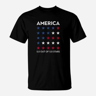 America 50 Out Of 50 Stars T-Shirt - Monsterry AU