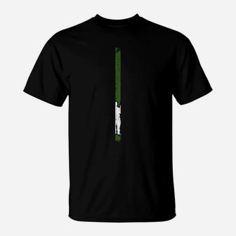 American Flag Soldiers Thin Green Line Flag Usa Patriotic T-Shirt | Crazezy DE