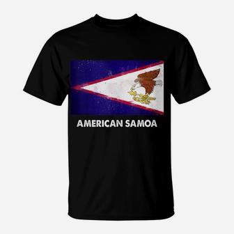 American Samoan American Samoa Flag T-Shirt | Crazezy
