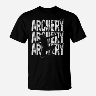 Archery Lovers Theme Graphic Design Bow Hunting T-Shirt | Crazezy UK