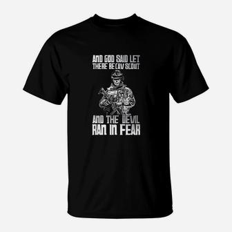 Army Cav Scout Military Pride T-Shirt | Crazezy