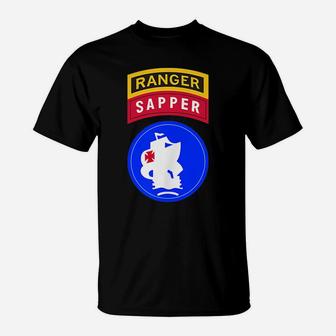 Arsouth Shirt - United States Army South Ranger Sapper Tab T-Shirt | Crazezy