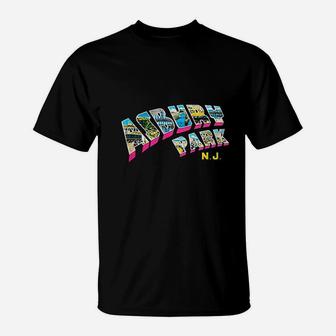 Asbury Park Nj Retro New Jersey Souvenir T-Shirt - Thegiftio UK