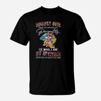 August Girl Make No Mistake My Personality Lips T-Shirt | Crazezy CA