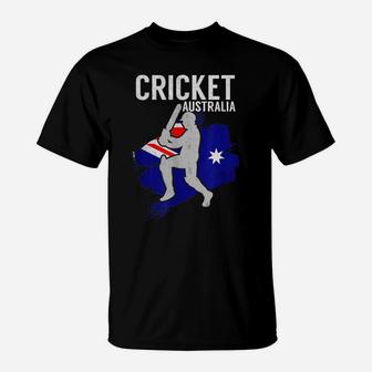 Australia Cricket Team T-Shirt T-Shirt | Crazezy