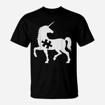 Autism Awareness Day Unicorn Shirt - Support Autism Gift T-Shirt | Crazezy