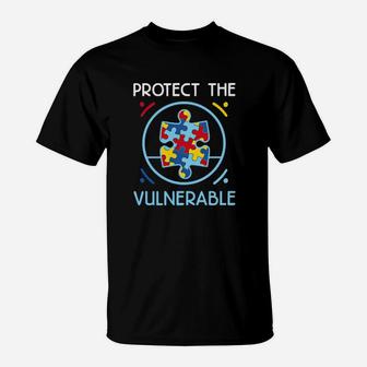 Autism Protect The Vulnerable T-Shirt - Monsterry CA