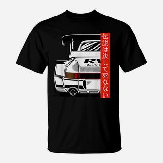 Automotive Retro German Jdm Tuning Wear 964 Rear End Car T-Shirt | Crazezy