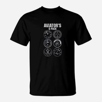 Aviators Six Pack T-Shirt | Crazezy
