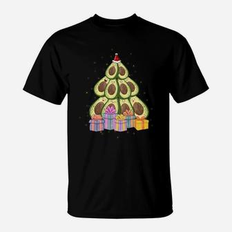 Avocado Christmas Tree - Avocado Lover T-Shirt | Crazezy
