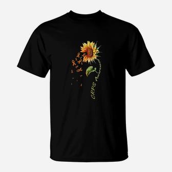 Awareness Sunflower T-Shirt | Crazezy UK
