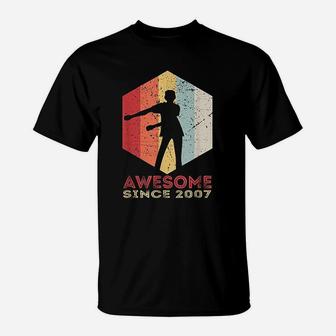 Awesome Since 2007 14Th Birthday T-Shirt | Crazezy CA