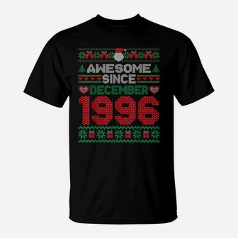 Awesome Since December 1996 25Th Birthday Christmas T-Shirt | Crazezy AU