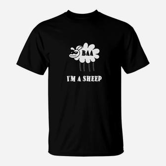 Baa Im A Sheep Costume T-Shirt - Thegiftio UK