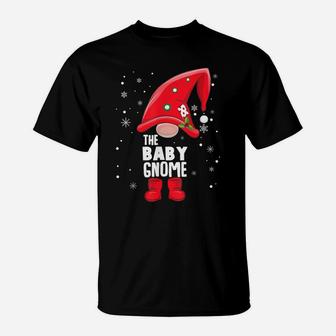 Baby Gnome Matching Christmas Pajama Gift T-Shirt | Crazezy