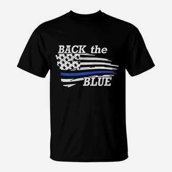 Back The Blue Police Officer Baby T-Shirt | Crazezy AU