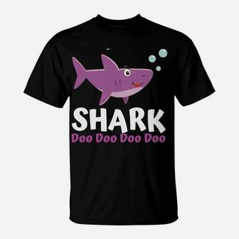 Back To School Shirts Teachers - Teacher Shark Doo Doo Women Sweatshirt T-Shirt | Crazezy DE