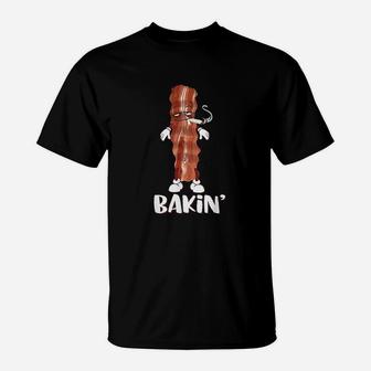 Baking Bacon T-Shirt | Crazezy DE