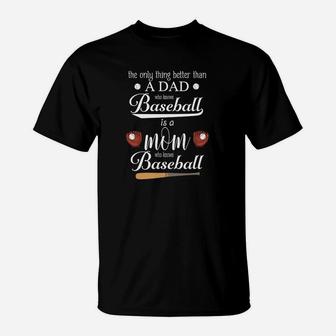 Baseball Familie Liebe Unisex T-Shirt, Sportliches Familienmotiv Tee - Seseable