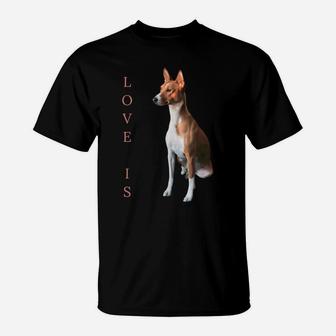 Basenji Shirt Women Men Kids Love Dog Mom Dad Pet T-Shirt | Crazezy