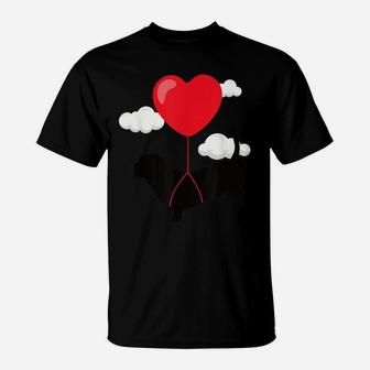 Basset Hound Valentine's Day T Shirt Cute Gift For Dog Owner T-Shirt | Crazezy