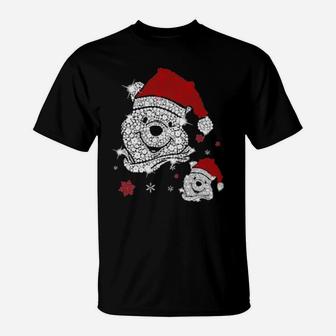 Bear Diamond Santa T-Shirt - Monsterry