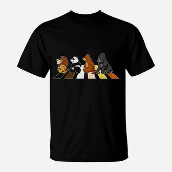 Bear Zoo Animals T-Shirt | Crazezy