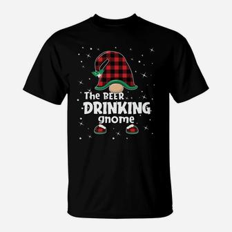 Beer Gnome Buffalo Plaid Matching Christmas Gift Pajama Sweatshirt T-Shirt | Crazezy DE
