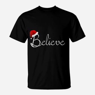 Believe Christmas Best Santa Christmas T-Shirt - Thegiftio