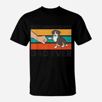 Bernedoodle Dog Owner Best Bernedoodle Dad Ever T-Shirt | Crazezy