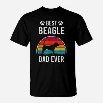 Best Beagle Dad Ever Dog Lover T-Shirt | Crazezy DE