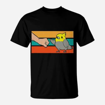 Best Cockatiel Dad Ever Vintage T-Shirt | Crazezy AU