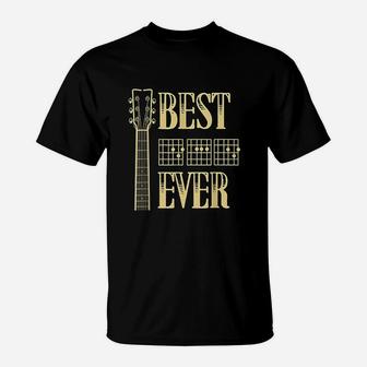 Best Dad Ever Guitar T-Shirt | Crazezy CA