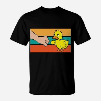 Best Duck Dad Ever Funny Duck Papa T-Shirt | Crazezy UK