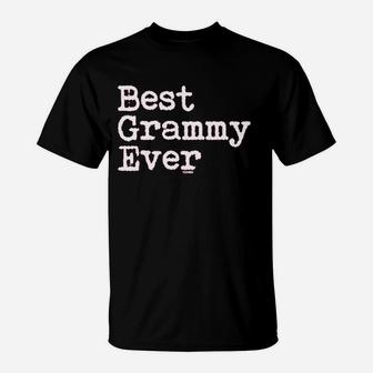 Best Grammy Ever T-Shirt | Crazezy