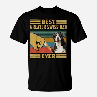 Best Greater Swiss Mountain Dog Dad Ever Fathers Day T-Shirt | Crazezy CA