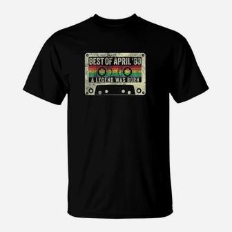 Best Of April 1980 41St Birthday Gift 41 Years Old Born T-Shirt | Crazezy CA