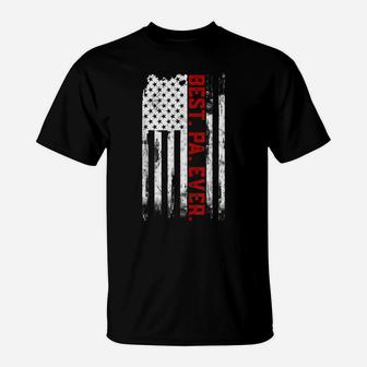 Best Pa Ever American Usa Flag Father’S Day Gift For Grandpa T-Shirt | Crazezy CA