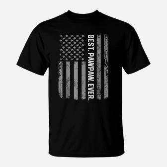 Best Pawpaw Ever America Flag Gift For Men Father's Day T-Shirt | Crazezy AU