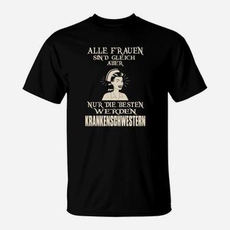 Besten Krankenschwestern T-Shirt, Motiv für Starke Frauen - Seseable