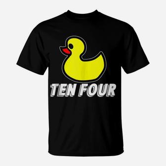 Big Ten Four Rubber Duck Convoy Trucker T-Shirt | Crazezy