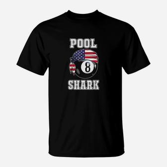 Billiard Team 8 Ball Pool Game Player Gifts For Pool Shark T-Shirt - Thegiftio