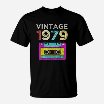 Birthday Gift Vintage 1979 Classic T-Shirt | Crazezy UK