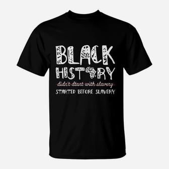 Black History Month Afro African American Pride Black People T-Shirt | Crazezy